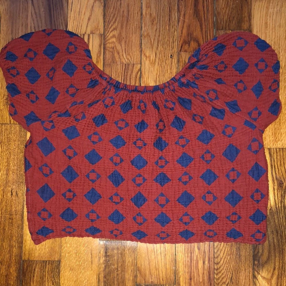 Ace and Jig Crop Top- reversible